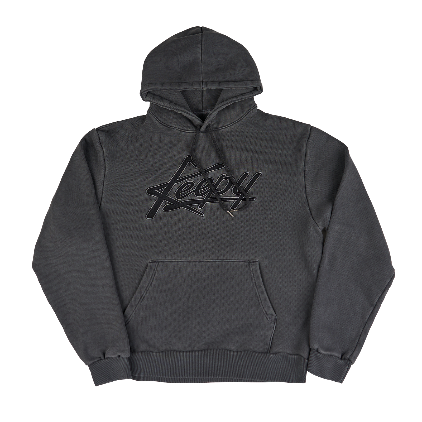Charcoal gray hoodie